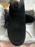 斯凯奇（Skechers）男鞋保暖男靴高帮鞋加厚加绒棉鞋一脚蹬休闲运动鞋237283C 全黑色/BBK 44 实拍图