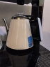 茶吧机烧水壶通用小五环茶吧机水壶适用饮水机玻璃壶单卖配件热水 白色长嘴壶304内胆容量 1.2L 实拍图
