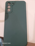 庚辰 适用三星s21+手机壳SM-G9960保护套镜头全包防摔软壳plus直边液态硅胶壳男女新款外壳 三星S21+【暗夜绿】配水凝膜 实拍图