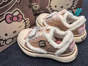 OLD ORDER-帆布鞋Canvas-三丽鸥凯蒂猫联名 Sanrio Hello Kitty 女 毛绒棕粉 37 实拍图