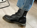 马丁（DR.MARTENS）1460 W英伦女款春季经典款通勤光面皮黑色马丁靴 黑色 37 建议拍大一码 实拍图