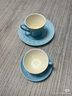 Wedgwood【新年礼物】欢愉假日咖啡杯碟陶瓷茶杯碟高颜值杯碟情侣杯 欢愉假日2杯2碟（蓝色+树莓） 实拍图