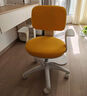 得力（deli）儿童学习椅 学生写字桌椅 人体工学升降座椅 黄色（单椅） 实拍图