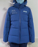斐乐（FILA） 羽绒服男装冬季保暖连帽运动休闲长袖加厚外套开衫男装上衣 深钴蓝-BU XL 180/100A 实拍图