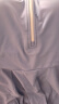 李宁（LI-NING）泳衣女连体裙式游泳衣遮肚显瘦抗氯速干温泉泳装546 蓝色 L  实拍图
