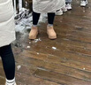 环球厚底雪地靴女2025新款冬季加绒加厚皮毛一体户外保暖防滑棉鞋女潮 驼色【尺码偏小，建议拍大一码】 36 实拍图