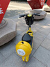 名岛小型迷你电动车女士可折叠电瓶车轻巧代步车滑板车便携电单车 栀子黄 超威/天能48V12A铅酸约35-45公里 实拍图