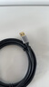 山泽USB延长线 usb3.0高速传输数据连接线1.5米 公对母 AM/AF U盘鼠标键盘加长线 铝合金黑色LK-15 实拍图