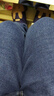 真维斯（JEANSWEST）牛仔裤男冬季加绒裤保暖弹力直筒加厚休闲男长裤子男蓝色加绒36 实拍图
