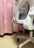 工匠行电脑椅办公椅家用人体工学椅子靠背学生学习书房座椅老板椅电竞椅 乳胶坐垫白框黑网+头枕 实拍图