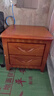 【免安装】实木床头柜出租房用储物柜新中式经济型家用床边小柜子 海棠色【加厚实木】50厘米 实拍图