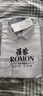 罗蒙（ROMON）长袖衬衫男商务休闲条纹衬衣男士职业正装外套男装RCS2K08-1540 实拍图
