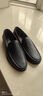 金利来（Goldlion）男鞋商务休闲鞋舒适轻质透气时尚皮鞋596830193ALB-黑色-39码 实拍图