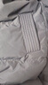 笛莎三防笛莎童装女童羽绒服冬装棉衣时尚中长款羽绒服 黑色 130 实拍图