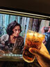 炊大皇 网红冰川纹玻璃杯时尚潮流ins风果汁杯酒杯380ML两只装 透明色 实拍图