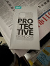 亿色适用苹果15promax手机壳  iPhone15promax保护套超强防摔防震硅胶软边蓝边剔透白 实拍图