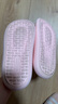 朴西胶囊凉拖鞋轻便舒适浴室不易滑情侣家居室内凉拖鞋男女一字拖 翻糖粉 35-36 实拍图