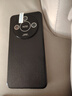 纽致适用荣耀X50手机壳honorX50华为ALI-AN00保护套防窥新款双面玻璃全包镜头防摔金属边框超薄保护壳 素皮款【典雅黑】 荣耀x50 实拍图