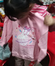 巴布豆女童套装春秋款儿童卫衣甜美童装女孩9-12岁大童长袖秋装 粉 糖果巴布+灰 小花巴布 140 实拍图