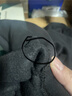 高梵黑金鹅绒服先锋3.0亮面六格羽绒服男女同款冬季厚外套 黑色 XS 实拍图