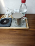 北鼎（Buydeem） 泡茶杯办公室家用茶具玻璃杯子带把茶水分离杯高硼硅玻璃 迷宫隔热沥水垫 实拍图
