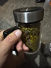 希诺双层玻璃杯男家用商务办公水杯带手柄泡茶杯子XN-9321 435mL 实拍图