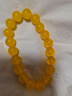 【假一赔十】高级黄玛瑙手串女生款手链单圈玉石情人节礼物送女友 黄玛瑙10mm opp袋装 实拍图
