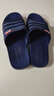 经典拖鞋舒适休闲一字拖居家情侣防滑男女凉拖鞋 蓝色 40 （偏小码建议拍大一码） 实拍图