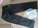 361°运动裤男秋冬季新款舒适直筒针织长裤修身绒卫裤御寒保暖 【加绒男】超级黑 3XL 实拍图