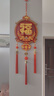 新玥2026新年装饰挂件春节装饰场景布置木质花环挂件福字中国结挂饰 实拍图