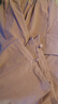 森马（Semir）休闲裤女抽绳工装裤甜酷冬肌理阔腿裤百搭 粉红60056 150/58A/XS 实拍图