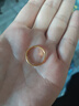 京东京造 永恒系列足金999莫比乌斯环钻石情侣戒指 1.7g 实拍图