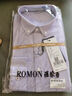 罗蒙（ROMON）纯棉牛津纺长袖衬衫男春秋中青年时尚职业工装衬衣1085紫色40 实拍图