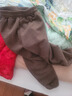 冬季大码加厚加绒裤子女高腰系带休闲裤女装宽松显瘦束脚哈伦裤子 卡其色加绒 XL建议115-130斤 实拍图