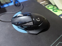 罗技（G）G502 HERO游戏鼠标有线电竞鼠标RGB机械自定义配重宏编程黑神话悟空吃鸡鼠标WF13B G502 HERO+石墨黑防滑贴 实拍图