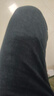 真维斯（JEANSWEST）牛仔裤男士加绒直筒宽松男裤冬季长裤弹力休闲裤子黑色加绒33 实拍图