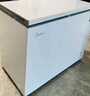 美的（Midea）减霜小容量冷柜卧式商用家用冰柜 大冷冻柜 单温冷藏柜囤货保鲜小型冰柜一级能效国家补贴 【BD/BC-300KMB(E)】 300L 实拍图