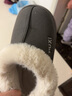 朴西棉拖鞋女士冬季包跟室内家居保暖厚底月子棉鞋女款外穿秋冬季 棕色 均码 (255mm) 适合39-40 实拍图