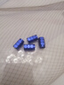 永燊 铝合金汽车轮胎气门嘴帽子个性通用型气门芯帽真空胎气嘴盖 金属气门嘴蓝色(4只) 实拍图