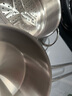 凌丰（LINKFAIR） 凌丰304不锈钢单柄奶锅宝宝辅食锅  热牛奶煮面奶锅汤锅 LFDZG-GJ18T2 18cm加蒸笼 18cm 实拍图