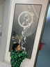 恋之屋玄关装饰画入户玄关挂画高级感现代简约竖版走廊过道壁画 福禄祥鱼A 80*160/镶钻画 实拍图