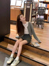 妍莉芬（yanlifen）秋装搭配一整套韩剧穿搭衣服气质小香风连衣裙两件套装女裙子春秋 内搭+开衫+裙子 L 【105-115斤】 实拍图