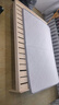 实木床无床头现代简约家用全实木单双人床主卧大床轻奢榻榻米床架 原木色单床+安装 长200*宽150*高35 实拍图