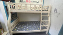 筱环【送货上门包安装】上下床儿童实木床上下铺双层小孩高低子母床 单梯款+床垫+书架 上铺宽100下铺宽120-全实木 实拍图