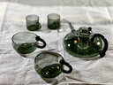高茗鼠尾玻璃煮茶壶2025新款电陶炉煮茶器财鼠高档加厚茶水分离泡茶壶 诗园炉+财鼠壶+财鼠杯【2只】 实拍图