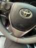 亿智谷汽车方向盘套翻毛皮超薄冬季保暖透气吸汗防滑麂皮绒汽车把套 翻毛皮-圆形款 实拍图
