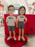 陶泥所好3D真人手办人物玩偶摆件人像照片泥人定制圣诞礼物老公结婚纪念日 支持定制18~30厘米 实拍图