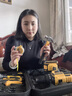 爱瑞德充电电钻家用工具箱全套锂电手电钻组合维修工具套装电动螺丝刀 21v星辉工具豪华套餐 实拍图