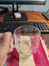 玻璃饮水杯成人牛奶杯早餐大肚杯带盖勺加热咖啡泡茶杯简约啤酒杯 【2只装】单杯 350ml 实拍图