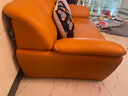 福罗帝（FROUDE）沙发真皮沙发双人位客厅沙发现代简约小户型北欧会客头层牛皮沙发 乳胶款【一级福罗帝专用头层牛皮】颜色备注 小双人1.3米 实拍图